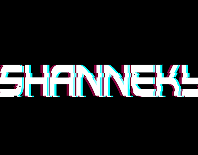 "Shannekye" Glitch TextArt