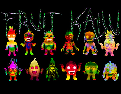Art Toy-Fruit Kaiju