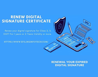 How to Renew Digital signature certificate?
