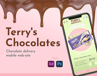 Terry's Chocolates UI/UX Design - Mobile Website