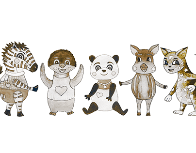 Five animals