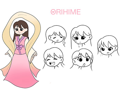 Orihime character design