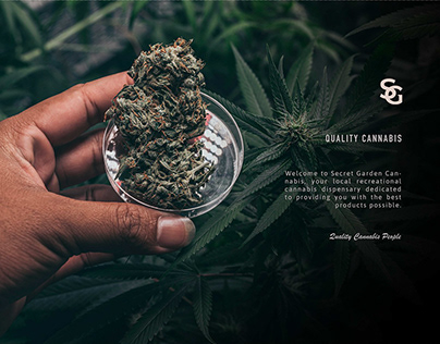 Logo Design & Branding + Smart Menu for Cannabis store