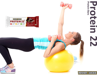 Rennet & Micelle Protein 22 Protein bars.