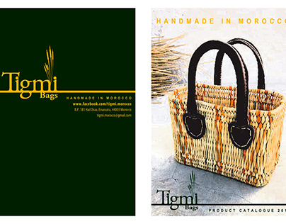 Logo, Product Catalog, & Branding - Tigmi Bags