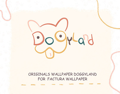 Designer Wallpaper Doggyland