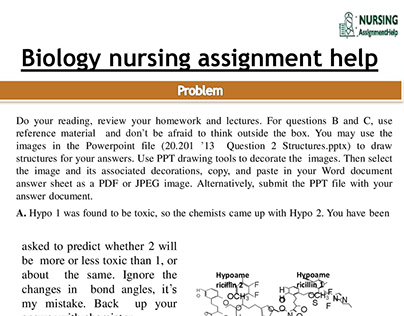 Biology nursing assignment help