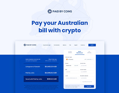 UI + UX + Website + Paid By Coins