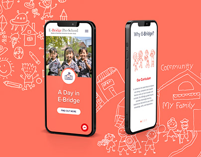 E-bridge Pre School website revamp