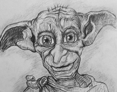Dobby and Gollum (the good and the evil )