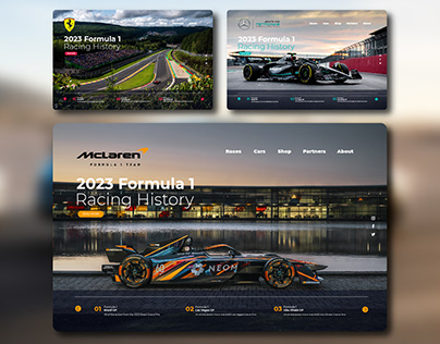 Formula 1 Teams | Web Designs