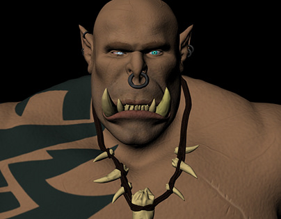ORC Humanoid for a game.