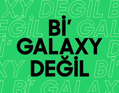 Bi' Galaxy Değil | Cheil x Samsung