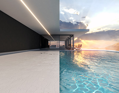 Pool Villa | 3D Visualization
