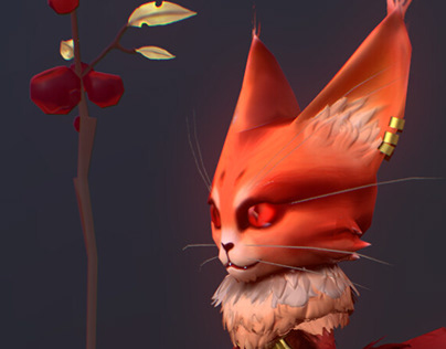 Dred fox mobile game model