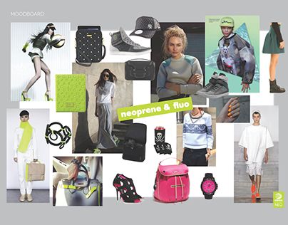 Adidas Neo, Sportswear theme : Neoprene & Fluo