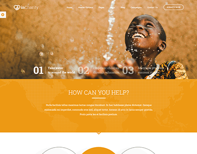 Charity/Fundraising Website Design