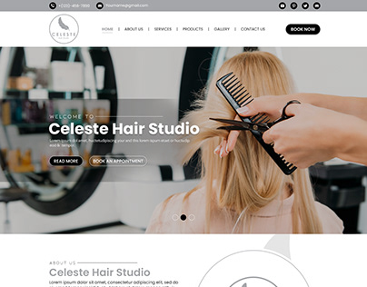 Hair Studio Website