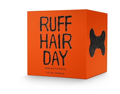 Packaging for Ruff Hair Day