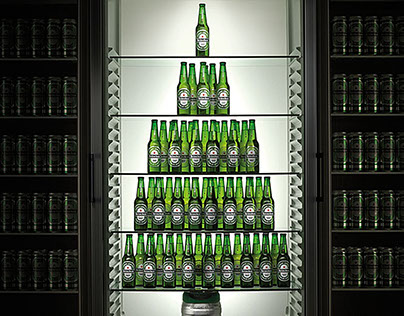 Heineken Christmas Tree
