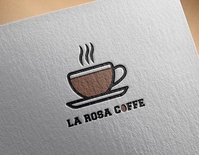 Logo design for la rosa coffe
