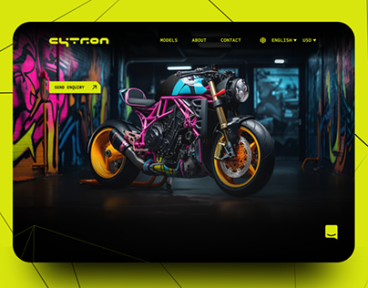 Cytron Motorcycles Interactive Website