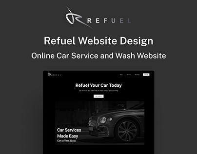 Website | Refuel | Car Service and Car Wash