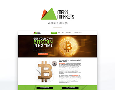 Maxx Markets Website Design