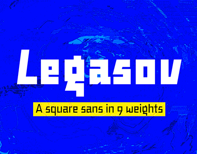 Legasov typeface