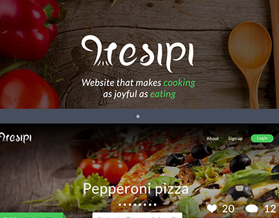 Resipi(New Recipe website)