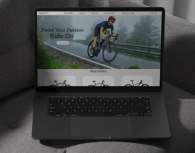 Bicycle Website UI UX