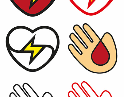 Logotipos Donación de sangre