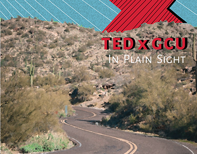 TED x GCU Poster Design Mockup