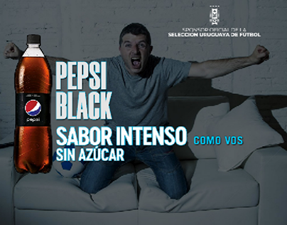 Pepsi Black "Intenso como vos" edición Futbol