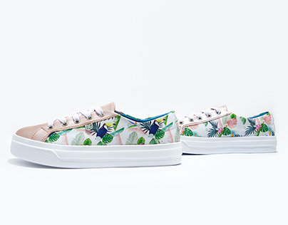 TROPICAL VIBES - Footwear and leathergoods design