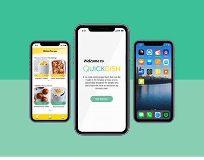Quickdish Mobile App | Branding + UX/UI