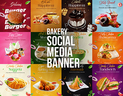 Bakery Social Media Banner | Instagram Banner