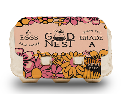 GoodNest Eggs Logo & Packaging
