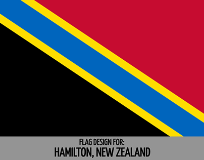 Flag Design for Hamilton, New Zealand