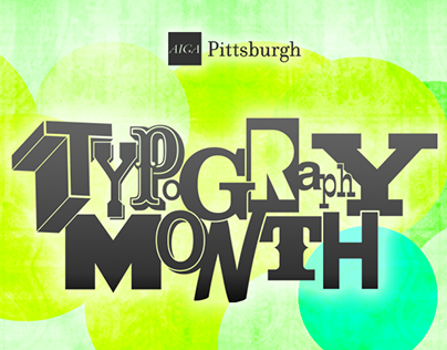 AIGA Pittsburgh Typography Month (2015)