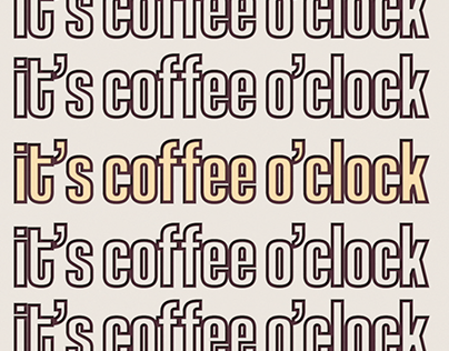 It's Coffee O'Clock - Soho Coffee Shop