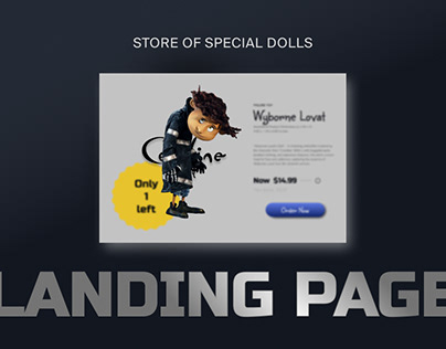 Toy store [ Landing page ]
