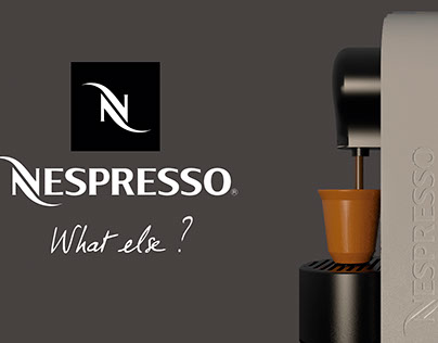 Poster and render "Nesspresso What else?"
