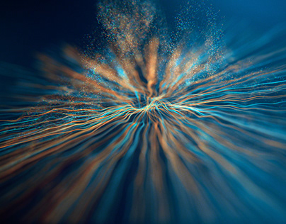 Particle explosion (trapcode particular)