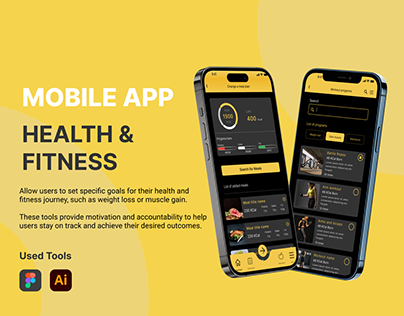 Health & Fitness Mobile App