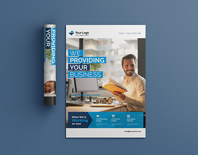 Free PSD Business Corporate Flyer