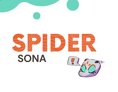 SPIDERSONA - character design