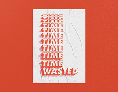 Time Wasted - Poster Mostra 2018