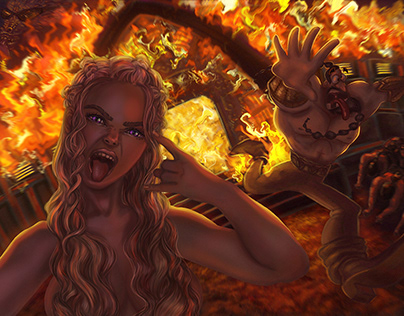Mother of Dragons... Selfie