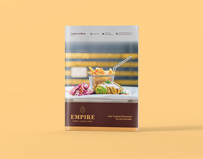 Empire Restaurant Company Profile Design